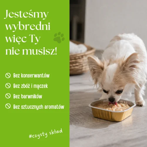3 Duck and broccoli soup - freeze-dried complete dog food